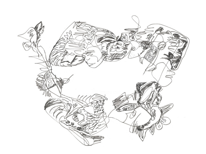 Pangée 11 印花与版画, 8.3x11.7 in