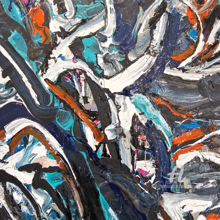 Artwork's surface or texture