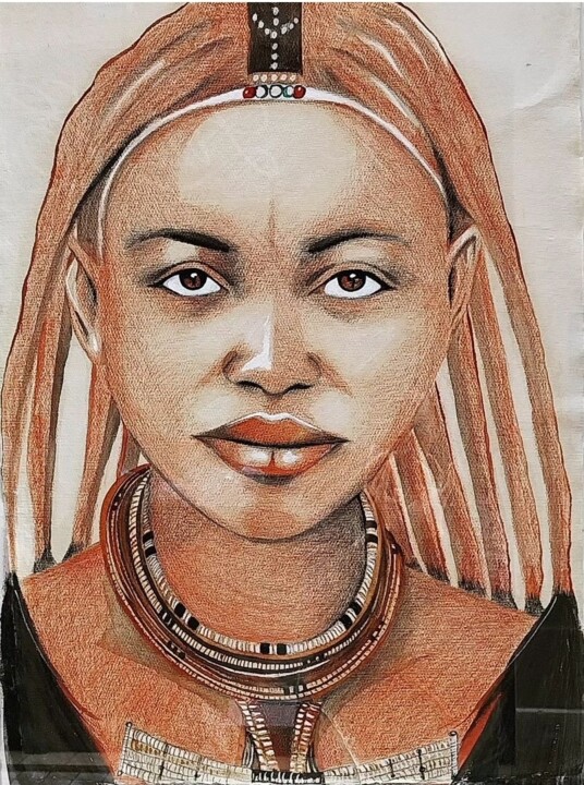 Namibie 拼贴, 31.5x23.6 in