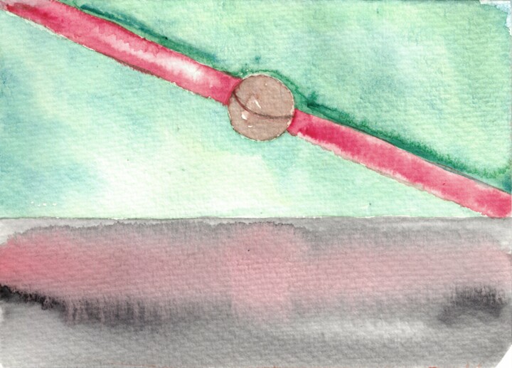 Other worlds_1110 绘画, 5.1x7.1 in