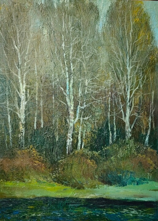 Лесная речка Tablo, 18,5x13,4 in