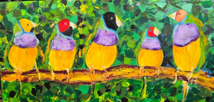 Rodzinna narada 绘画, 31.5x15.8 in