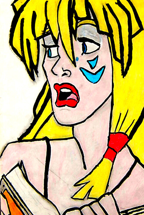 disney1 绘画, 11.8x7.9 in