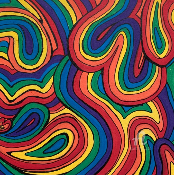 绘画,  5.1x5.1 in 