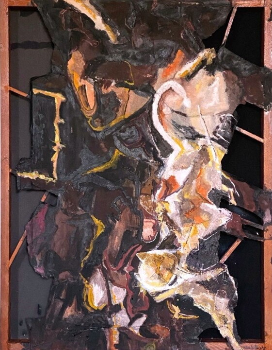 La tunica strappata Painting, 35.4x27.6 in