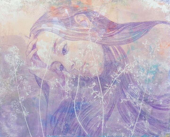 Dreams 绘画, 11x13.8 in