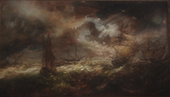Pintura,  14,2x26,4 in 