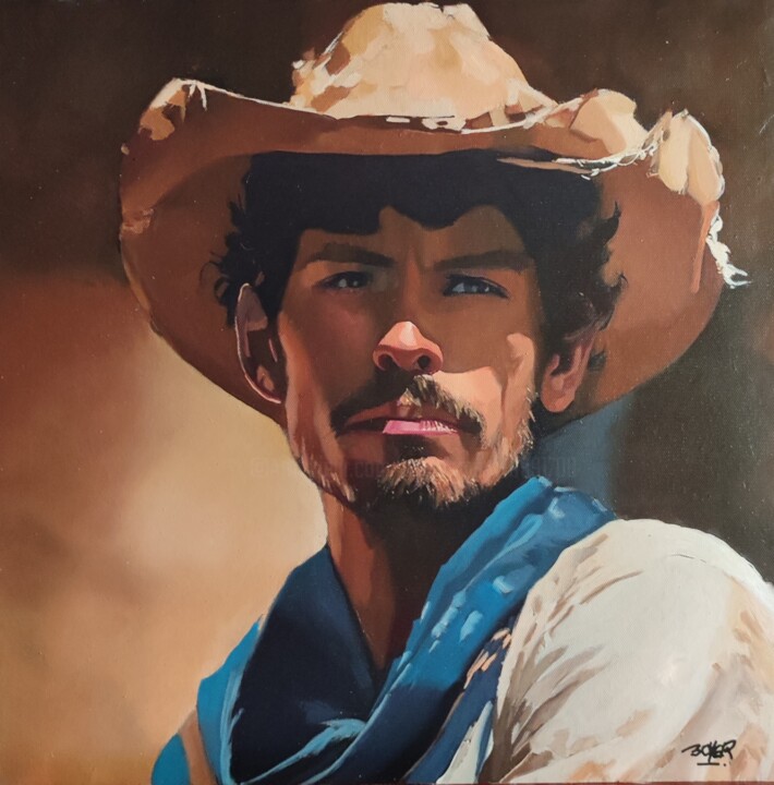 Schilderij,  15,8x15,8 in 