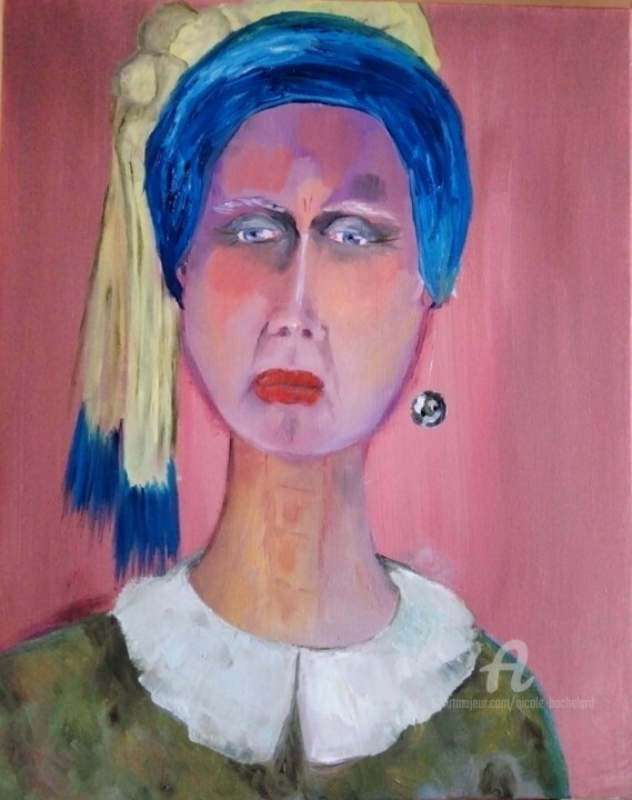 Painting,  19.7x15.8 in 