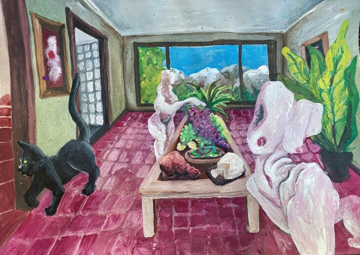 绘画,  8.3x11.4 in 