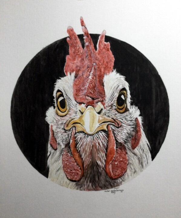 REVEIL 绘画, 25.6x19.7 in