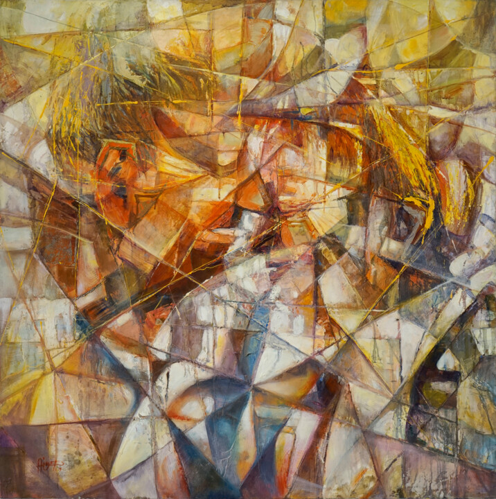 绘画,  40x40 in 