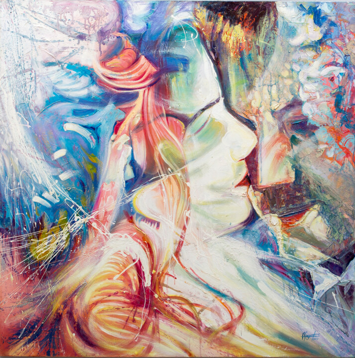 绘画,  40x40 in 