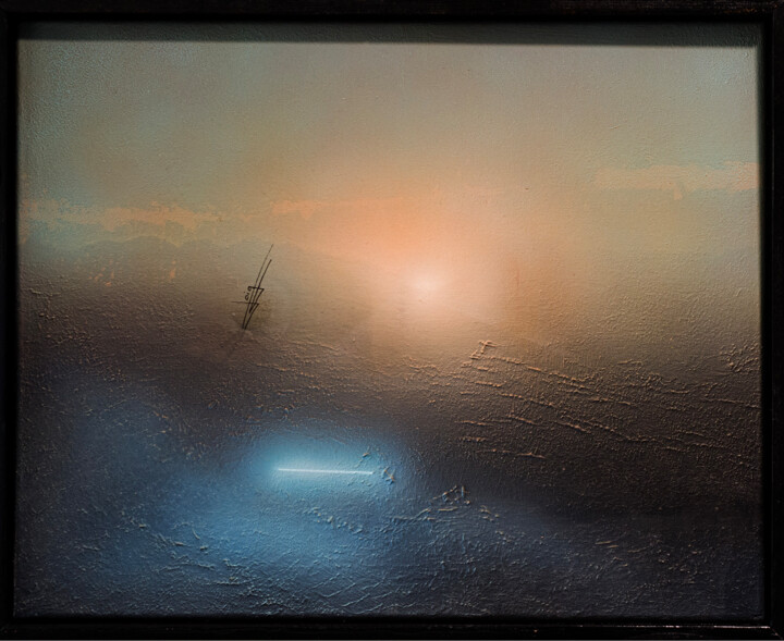 DH lumières matinales 绘画, 16.5x20.5 in