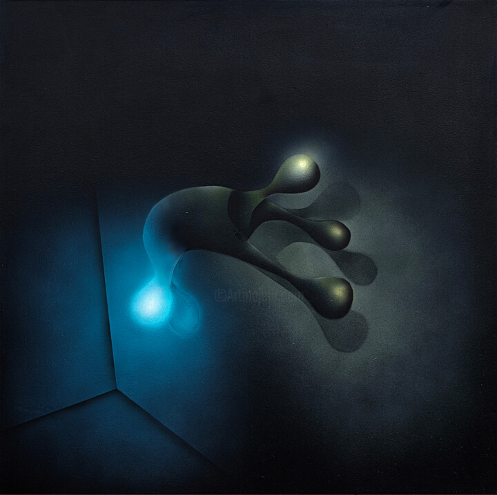 saint proto 绘画, 39.4x39.4 in