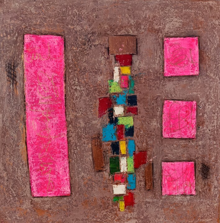 250201 -SHAMBHALA 绘画, 31.5x31.5 in