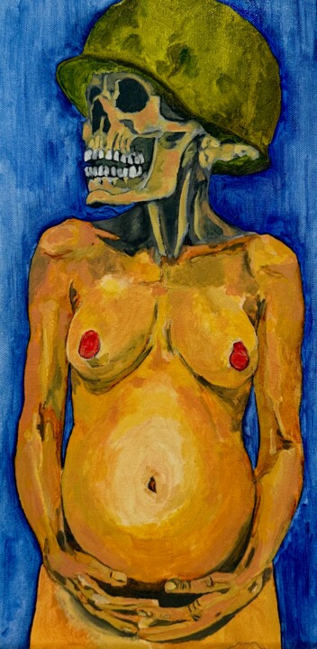 Guardian 绘画, 20x10 in
