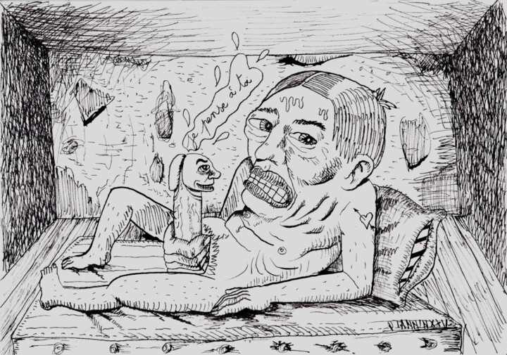 Frustration 图画, 8.3x11.7 in