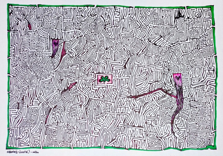 Mazes - 10 图画, 10.2x14.6 in