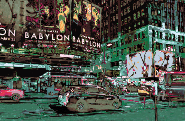 Photography titled "New York-Street-4" by Pablo Guillamon, Original Artwork, Digital Photography