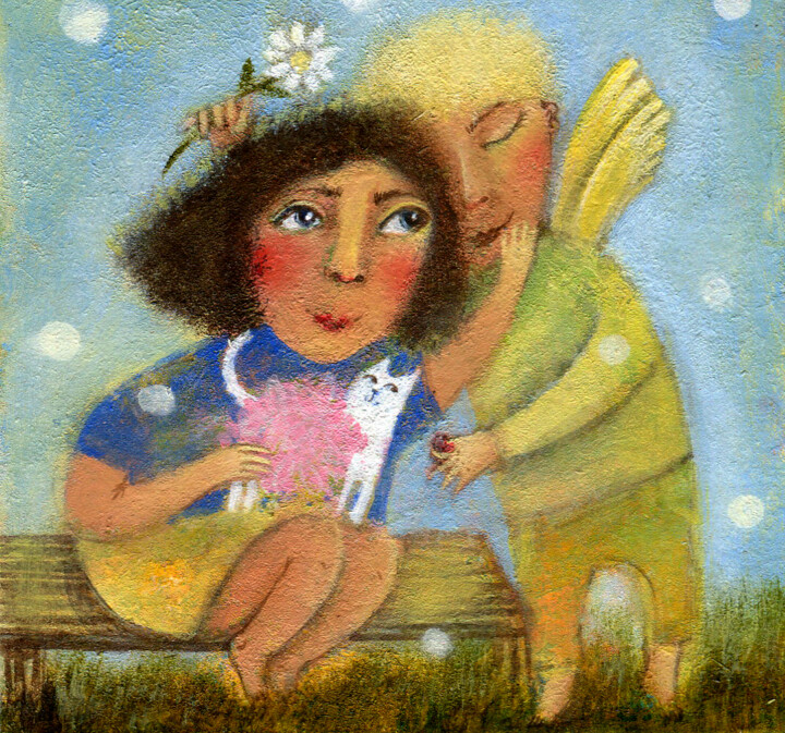 Кусочек колбаски - путь к сердцу Tablo, 3,5x3,5 in