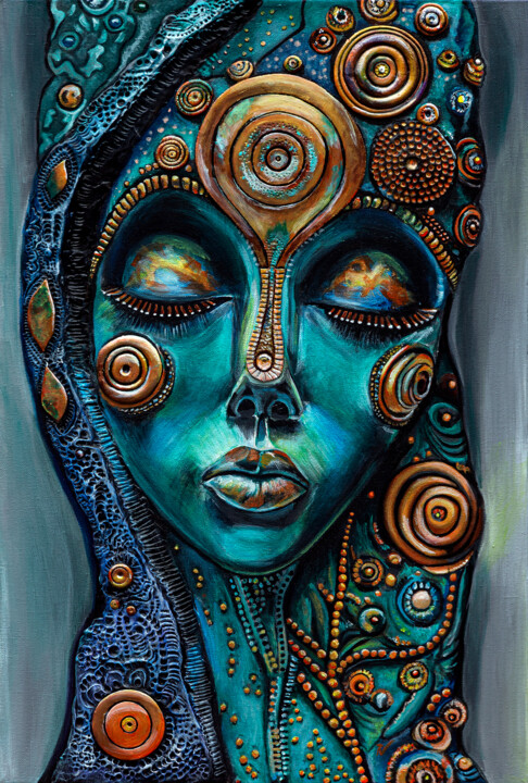 Intuition of Nuvia 绘画, 23.6x15.8 in
