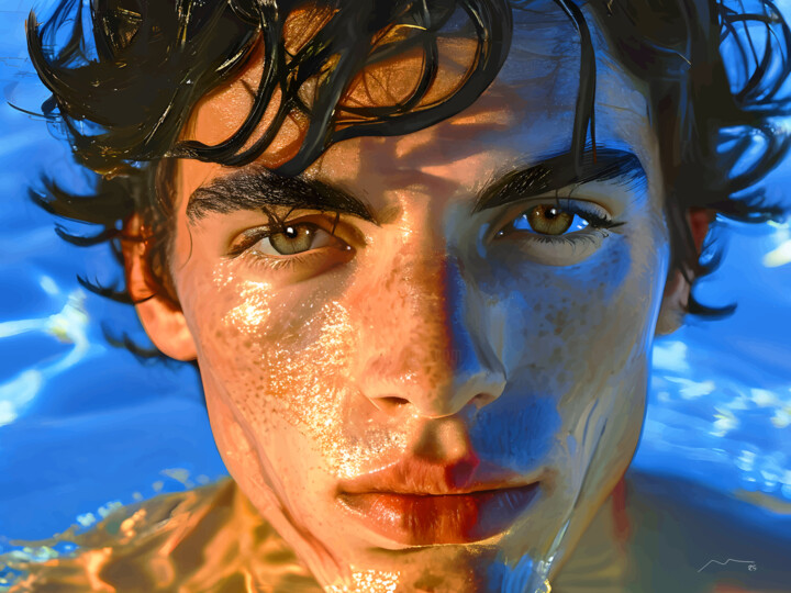 SWIMMING POOL SERIES N14 Dijital Sanat