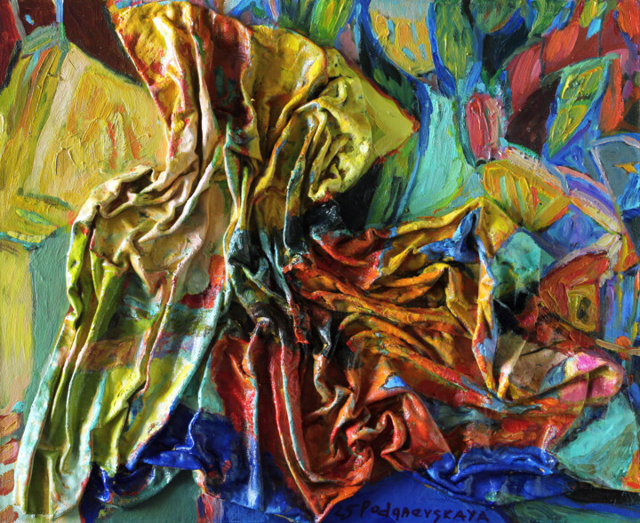 Summer in Spain #2 绘画, 15.8x19.7 in