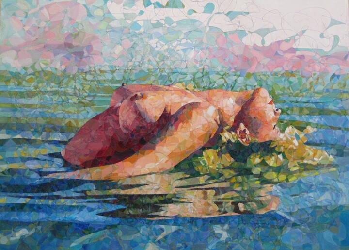"NINFA" 绘画, 24x33.1 in