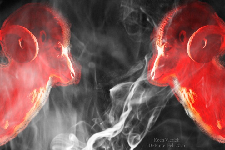 ANIMALS IN THE SMOKE 数字艺术