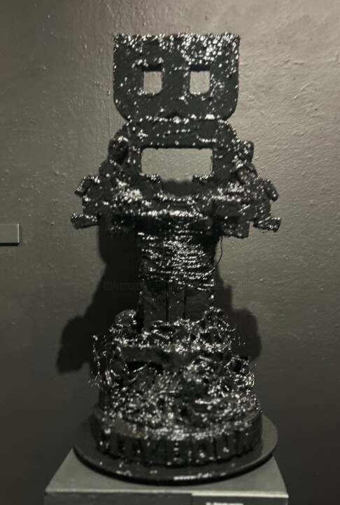 Statuette penchée 雕塑, 27.6x11.8 in