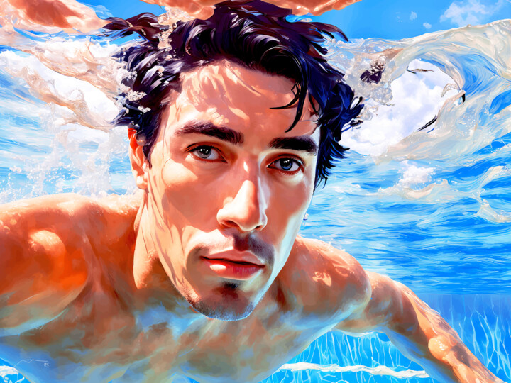 SWIMMING POOL SERIES N4 数字艺术