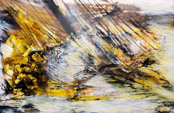 Naufrage 绘画, 31.5x47.2 in