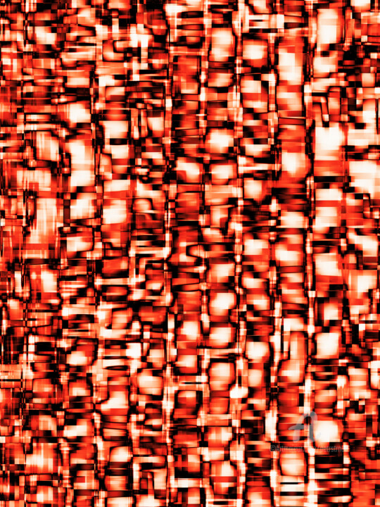 Strata #24 数字艺术, 40x29.9 in