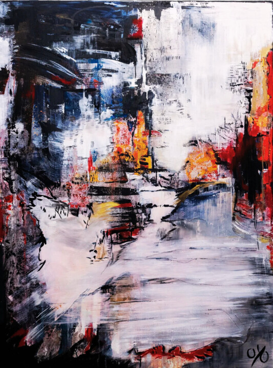 Ruelle d'Asie 绘画, 51.2x38.2 in