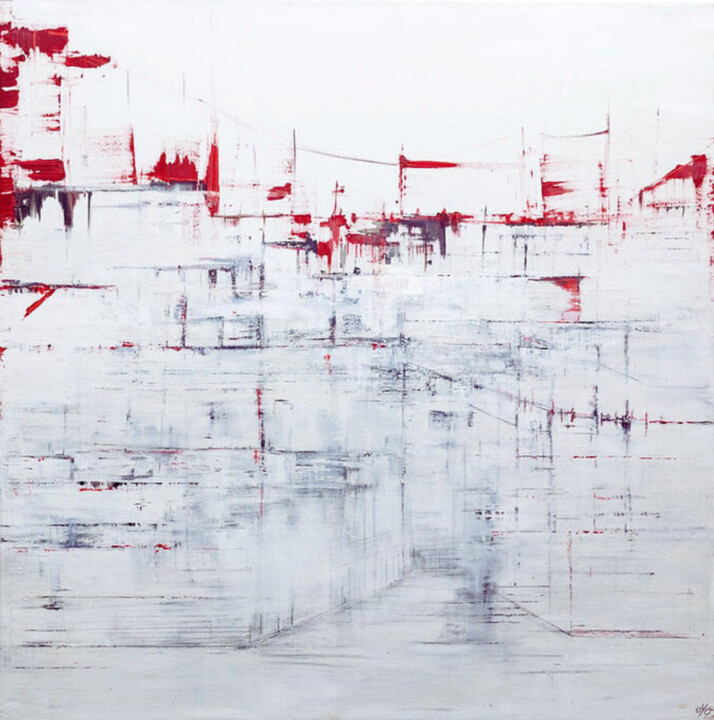 Perspective 绘画, 39.4x39.4 in