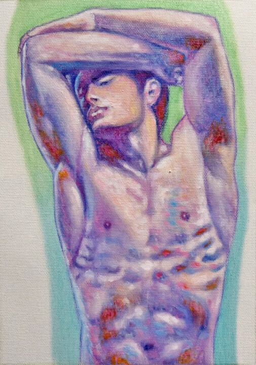 AVANT LA NUIT 绘画, 11x7.9 in