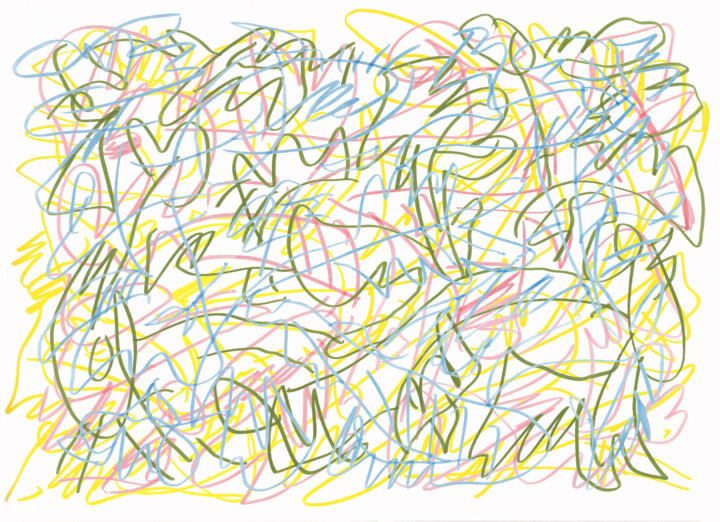 Jangala 2021--02-abcd Tekening, 11,7x16 in