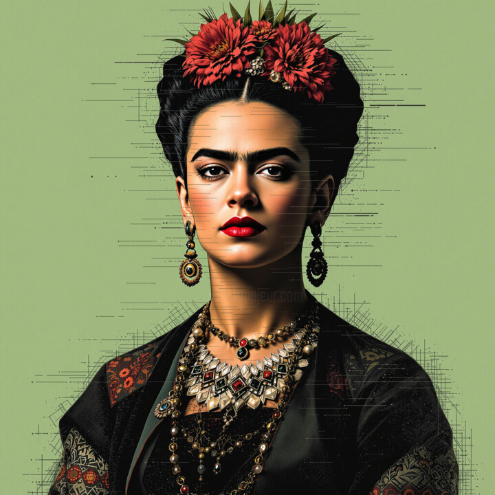 Omaggio a Frida #07 Digital Arts