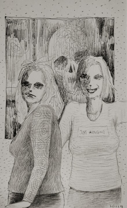 Only one picture Drawing, 7.9x5.5 in