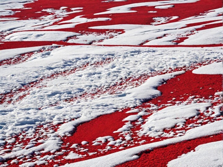 Arts numériques intitulée "Neige Blanche sur l…" par Frraincky, Œuvre d'art originale, Image générée par l'IA