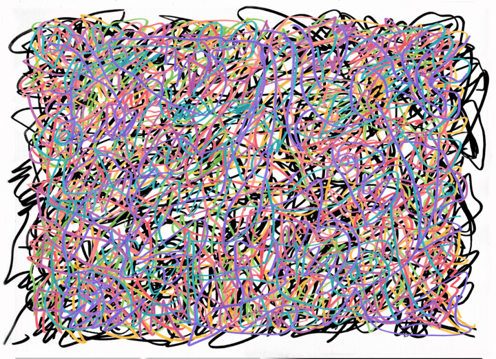 Jangala 2021--02-A--K-abcdNB 图画, 11.7x16 in