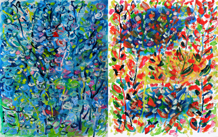 Northern Light + Valentin Pittura, 25,6x39,4 in