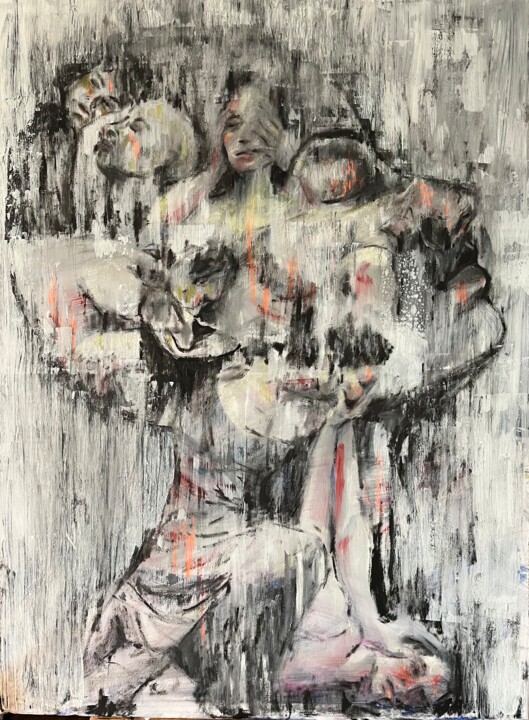 On my mind 绘画, 31.5x23.6 in
