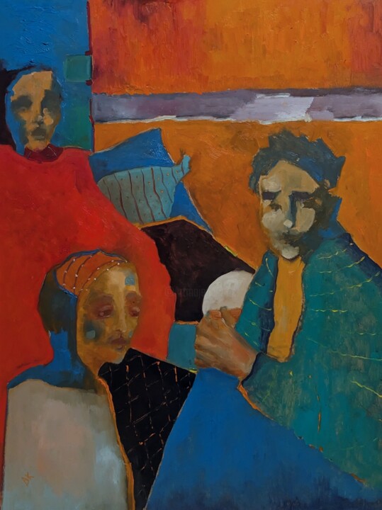 Acceptance 绘画, 31.5x23.6 in