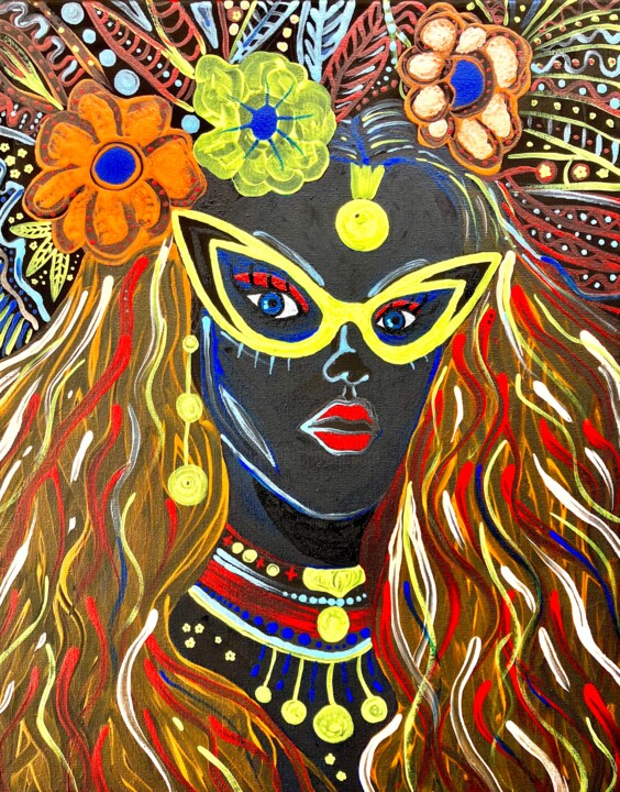 Schilderij,  19,7x15,8 in 