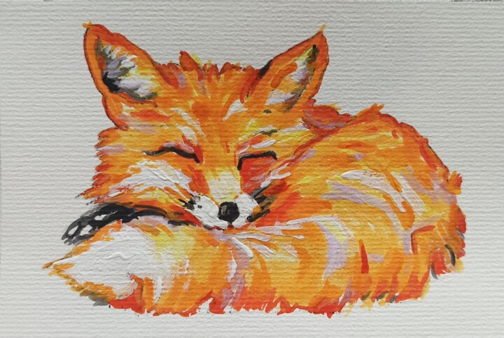 绘画,  3.9x5.9 in 