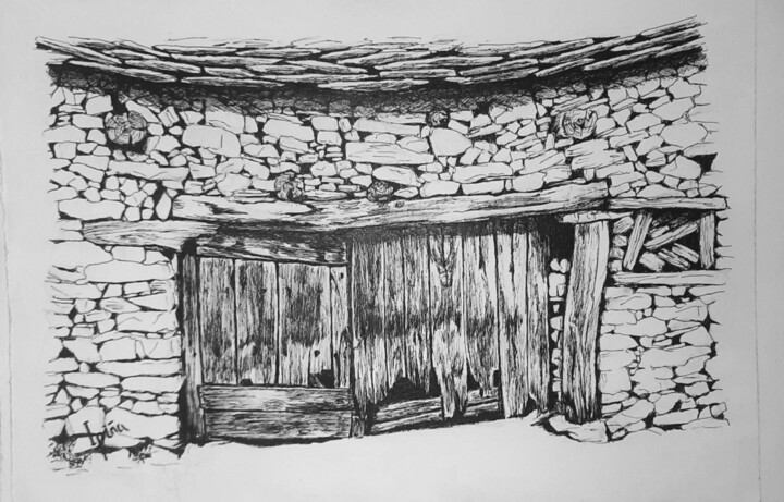 rural sketcher 3 图画, 11x15.8 in