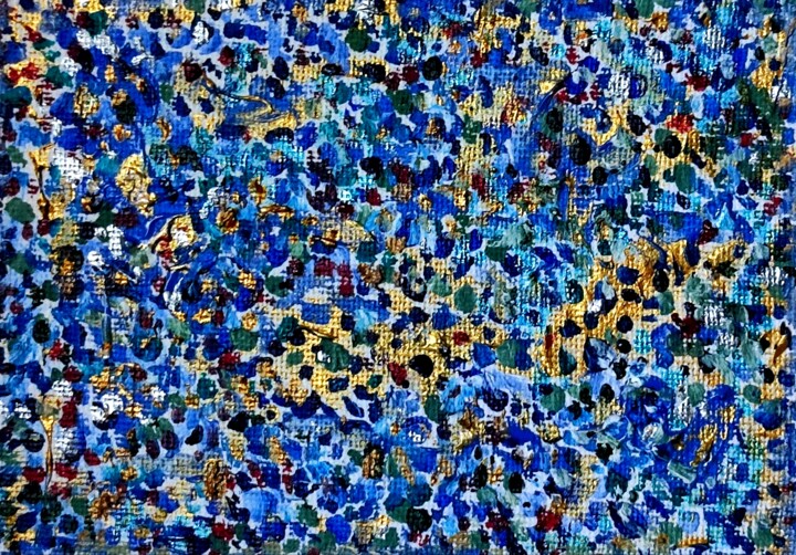 Abstracted nature - Six quadriptychs : 2-4/4 Schilderij, 3,2x4,7 in
