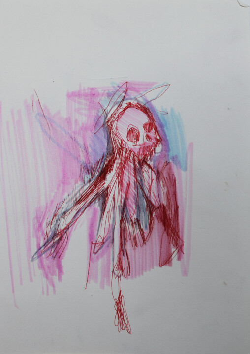 Animal bones 23 Disegno, 11,7x8,3 in